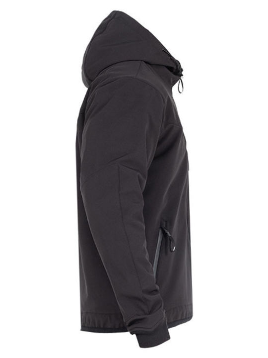 John Doe Hoodie V3 Winter Men's Riding Jacket Softshell Black