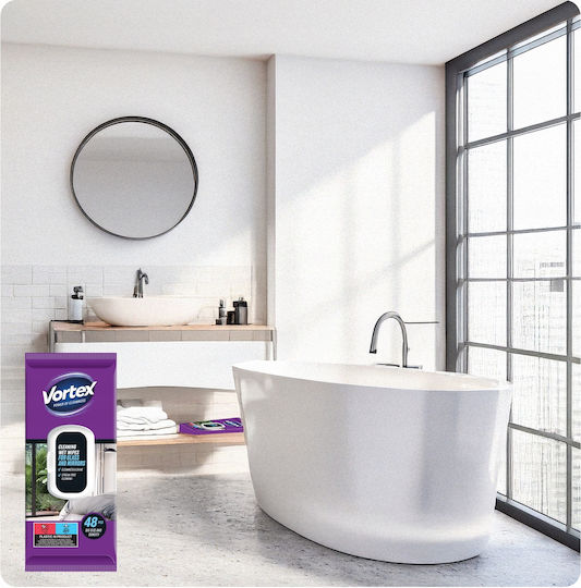 Vortex Professional Window Cleaning Wipes 48 Pieces