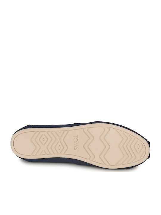 Alpargata Women's Fabric Espadrilles Navy Blue
