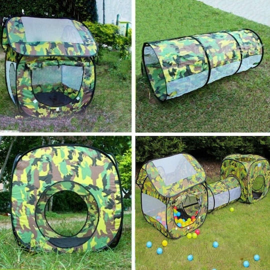 Kids Play Tent Green for Ages 3 and Up