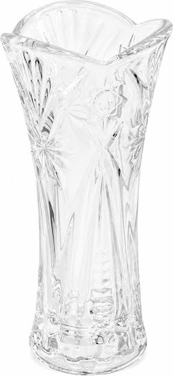 Decorative Beige Glass Vase