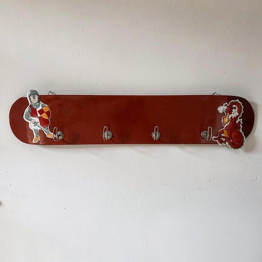 Oxygen Kinder Wandhaken Hölzernes 40x15cm
