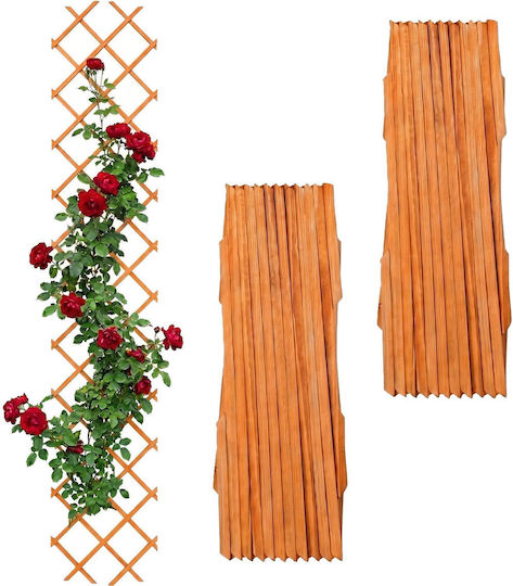 Relaxdays Bare De Perete Extensibile 3 Bucăți Portocalii 270x1.5x45 Cm Relaxdays Bare De Perete Extensibile 3 Bucăți Portocalii 270x1.5x45 Cm