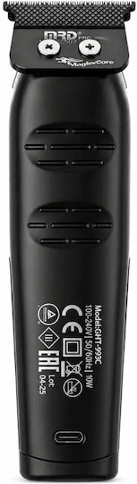 MRD Pro Professional Rechargeable Hair Clipper Black GMT-999C-BLACK