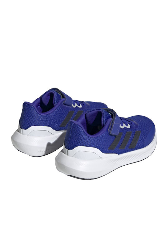Runfalcon 3.0 El K Αθλητικά Παιδικά Παπούτσια Running με Σκρατς Blue / White / Legend Ink