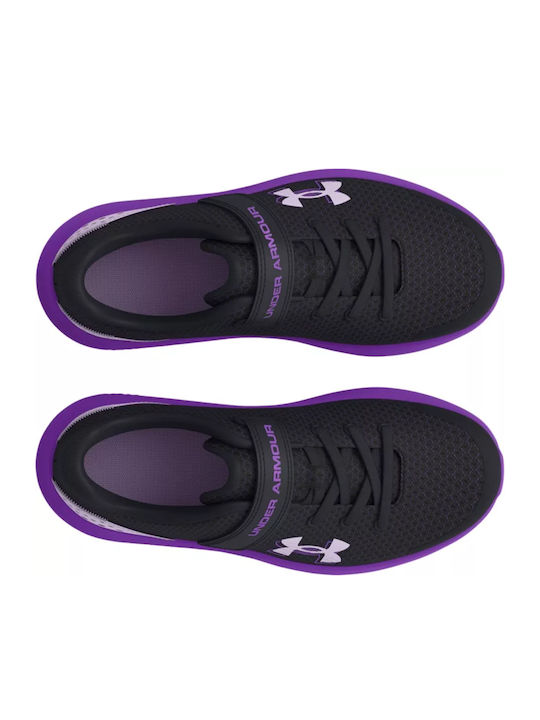Surge 4 Kids Sports Shoes Running with Hoop & Loop Closure Purple