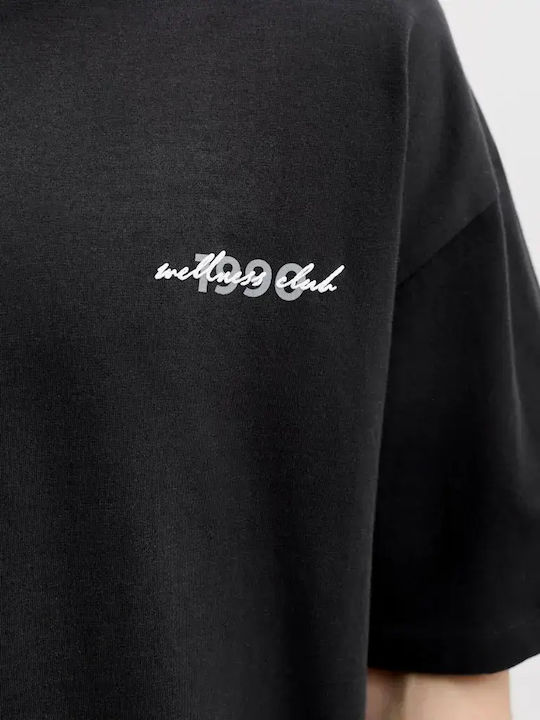 T-shirt Μαύρο