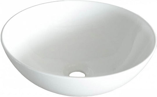 Ceramita M8040A Надеждна мивка Порцелан 40x40x14см Бял Ceramita M8040A Надеждна мивка Порцелан 40x40x14см Бял