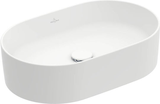 Villeroy & Boch Collaro Надеждна мивка Керамика 56x36x14.5см Бял