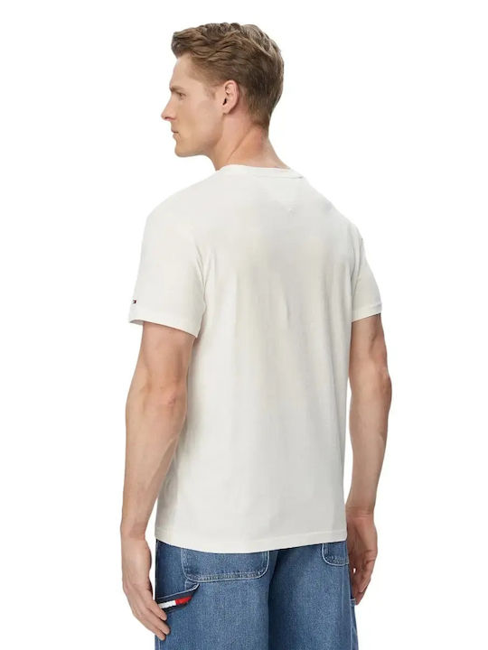 Tommy Hilfiger T-shirt Εκρού Tommy Hilfiger T-shirt Εκρού