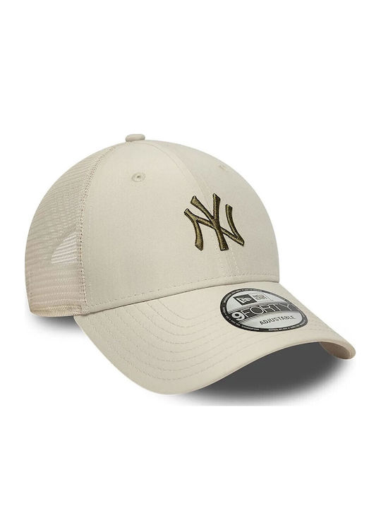 New Era Jockey Sportiv New York Yankees Mlb Homefield 60856254 Bej-khaki