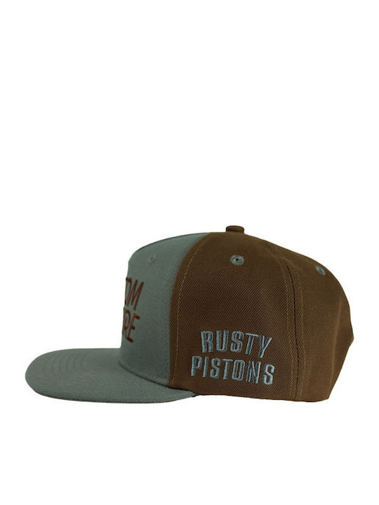 Rusty Pistons Cap Gladys Cap Gray Brown