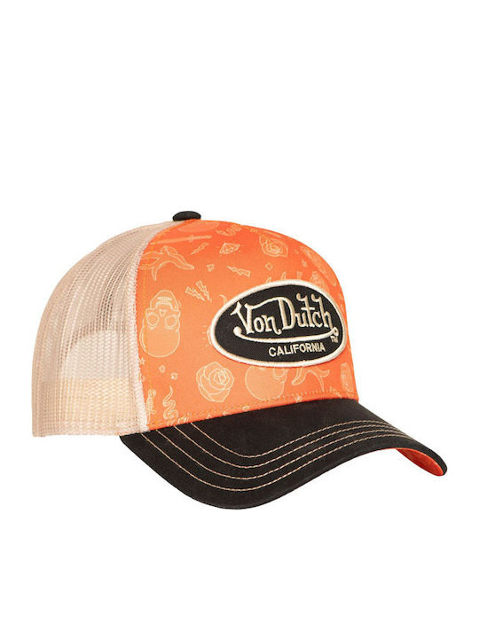 Von Dutch Καπέλο Trucker Cap Subl Tattoo