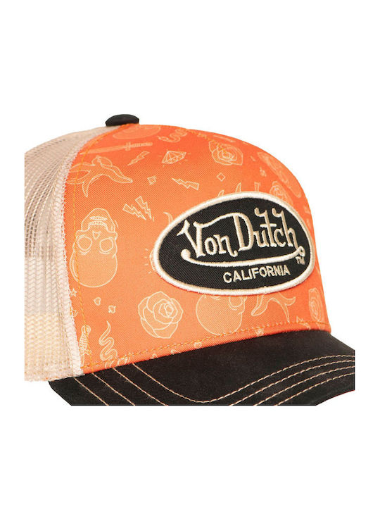 Von Dutch Καπέλο Trucker Cap Subl Tattoo