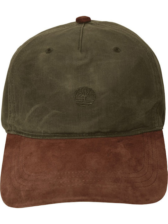 Timberland Șapcă Baseball Din Canvas Cerat Verde