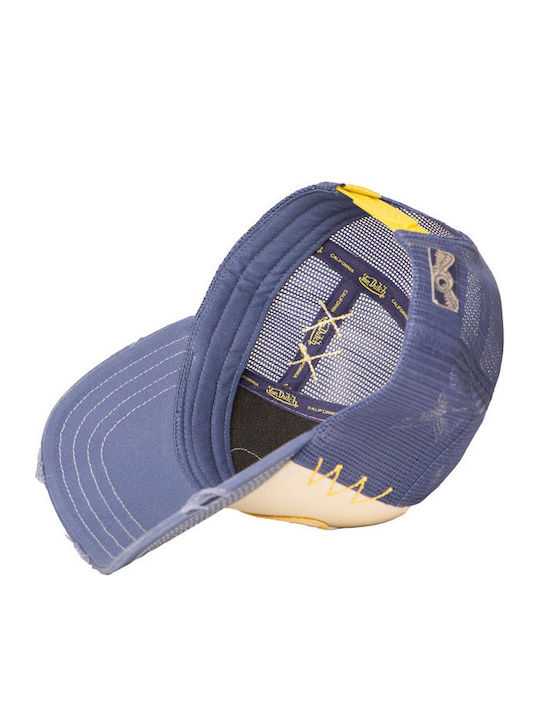 Von Dutch Капела Камионджия Mesh Cap Син Бежов