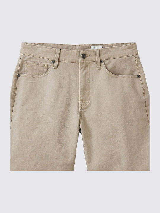 Ανδρική Βερμούδα Τζιν Vintage Khaki