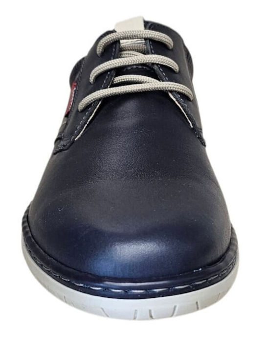 Männer Sneakers Ori Marino 38301-NA-Blau