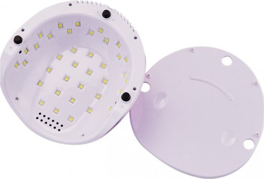 Factory Lampă Unghii LED 86W Cuptor Argintiu