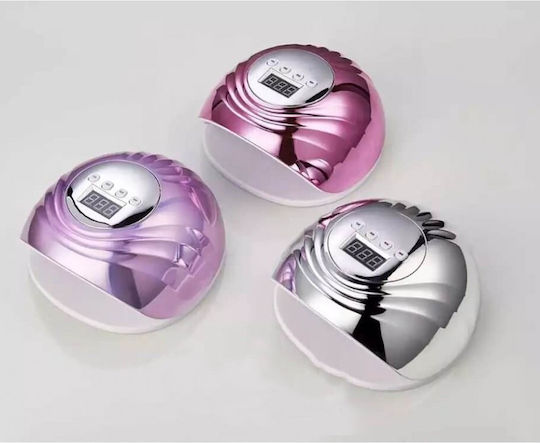 Factory Lampă Unghii LED 86W Cuptor Argintiu