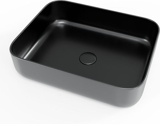 Swiss Aqua Technologies Infinitio Надеждна мивка Керамика 50x39x13см Black Matt Swiss Aqua Technologies Infinitio Надеждна мивка Керамика 50x39x13см Black Matt