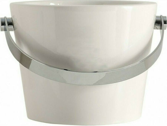 Scarabeo Bucket Επικαθήμενος Νιπτήρας Πορσελάνης 40.5x40.5x35cm Λευκός Scarabeo Bucket Επικαθήμενος Νιπτήρας Πορσελάνης 40.5x40.5x35cm Λευκός