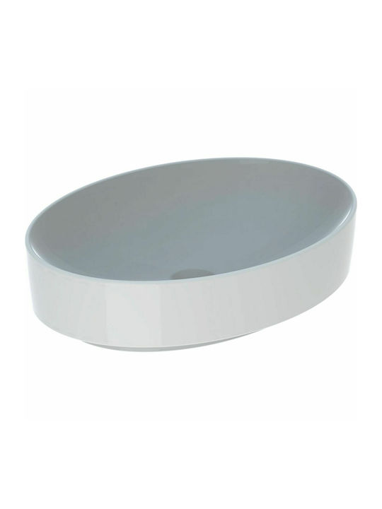 Geberit VariForm Надеждна мивка Порцелан 55x40x11см Бял