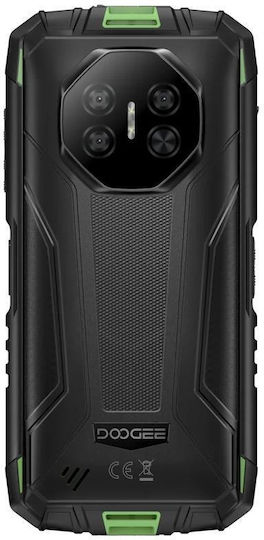 Doogee Fire 3 Dual SIM (3/64GB) Robustes Smartphone Schwarz/Grün