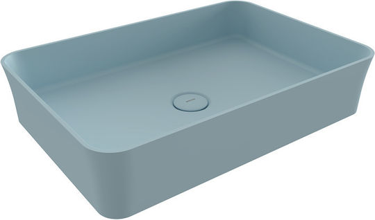 Bocchi Sottile Επικαθήμενος Νιπτήρας Πορσελάνης 54.8x37.2x11.5cm