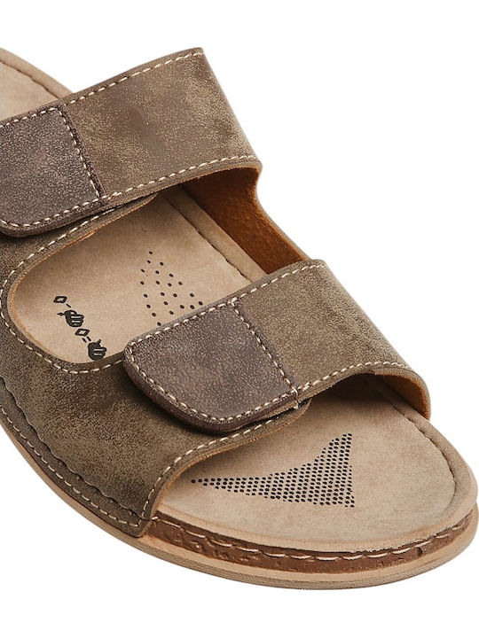 Herrensandalen in Brauner Farbe