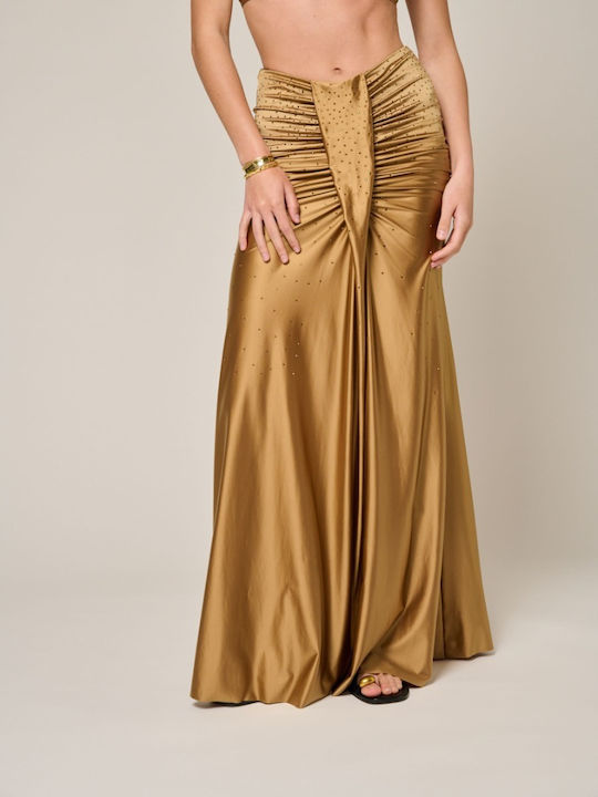 Maxi Skirt Gold