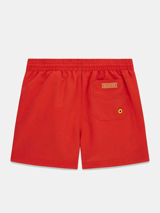 Guess Trunk Παιδικό Μαγιό Βερμούδα / Σορτς Κόκκινο Guess Trunk Παιδικό Μαγιό Βερμούδα / Σορτς Κόκκινο