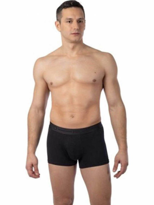 Мъжки Боксерки Черно-черно 2Pack
