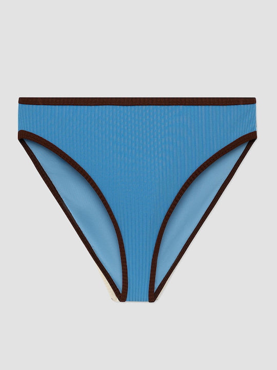 Bikinihosen Slip Hellblau