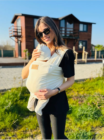 SteweHome Standard Baby Carrier Sling Beige with Maximum Weight 15kg