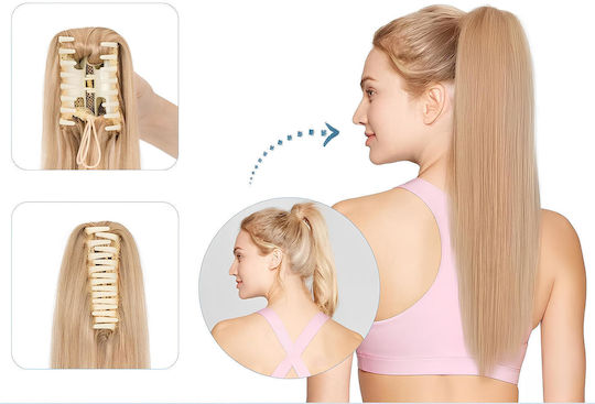 Haarverlängerung mit Menschliche Haare in Blond Farbe 55cm