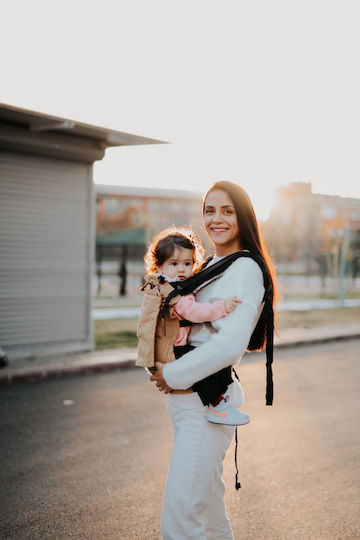 SteweHome Classic Baby Carrier Pink with Maximum Child Weight 3.5kg