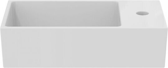 Ideal Standard Extra An der Wand montiert Aufgesetztes Waschbecken Porzellan 45x25x15cm Silk White