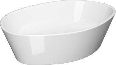 Cersanit Aufgesetztes Waschbecken Keramik 52.5x35cm White
