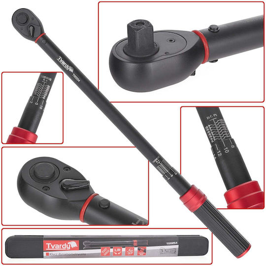 Geko Cheie Dinamometrică 1/2" Cuplu 50-330 Nm cu Lungime 56.5 cm