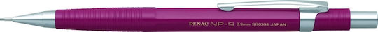 Penac Creion Mecanic Profesional Penac Np-9 0.9mm Corp Metalic Vârf Cilindric Fixat Corp Burgund