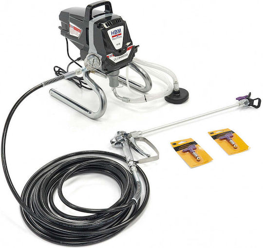 HBM Machines X10130 Pistol de Vopsit Electric 1010W cu Recipient 1.5l