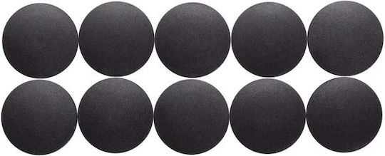 Maul Round Magnets D32mm 0.80 Kg Force 10 Pcs Set Maul Solid Black