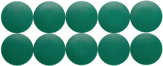 Maul Round Magnets D38mm 2.50 Kg Force 10 Pcs Set Maul Solid Green