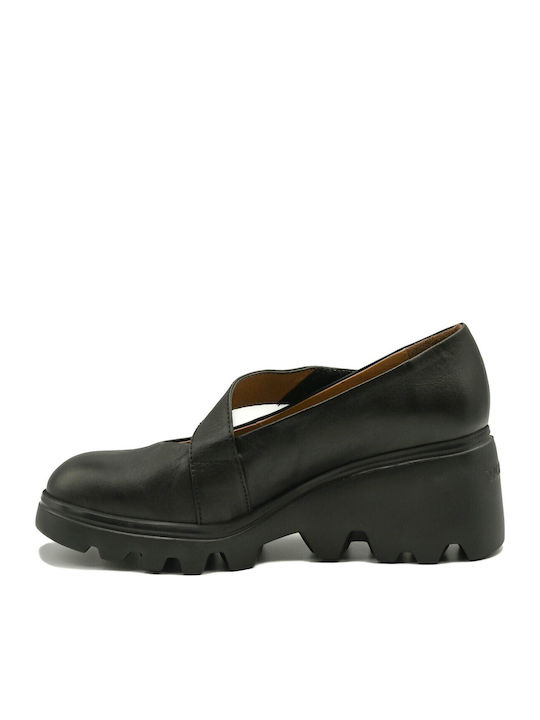 Pumps mit Riemchen Schwarz