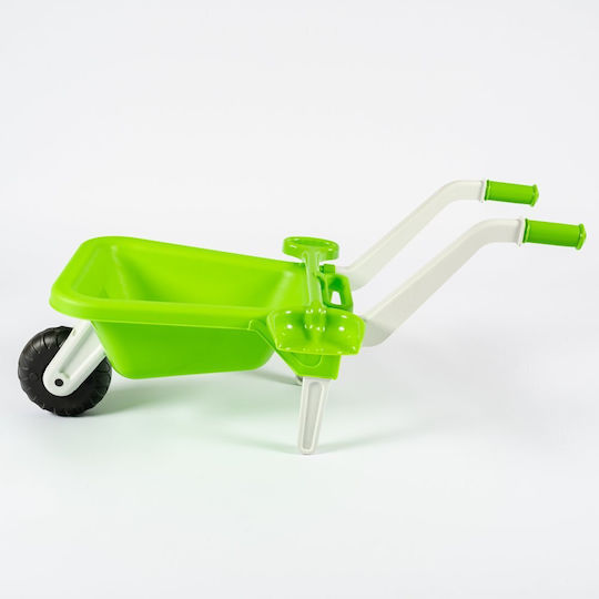 Doloni Roabă Verde Pentru Copii Mâner Ergonomic Lopată Funcțională Dimensiuni 87 X 50 X 38 Cm