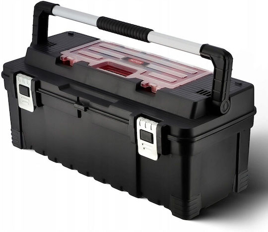 Keter Hawk 22 Werkzeugkoffer Werkzeugkoffer Kunststoff mit Deckelorganizer P54.5xB27.9xH24.4cm