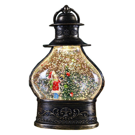 Decorativ Iluminat Lanternă de Crăciun cu Elfi 9x3x14.5cm