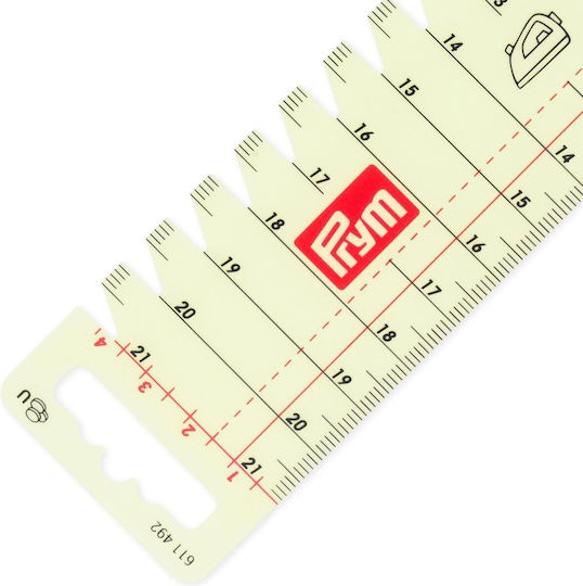 Heat-resistant Ironing Ruler 230 X 45 X 2 Mm Prym