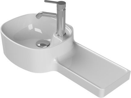 Cerastyle Επικαθήμενος Νιπτήρας Πορσελάνης 65x37.5x26.4cm Λευκό